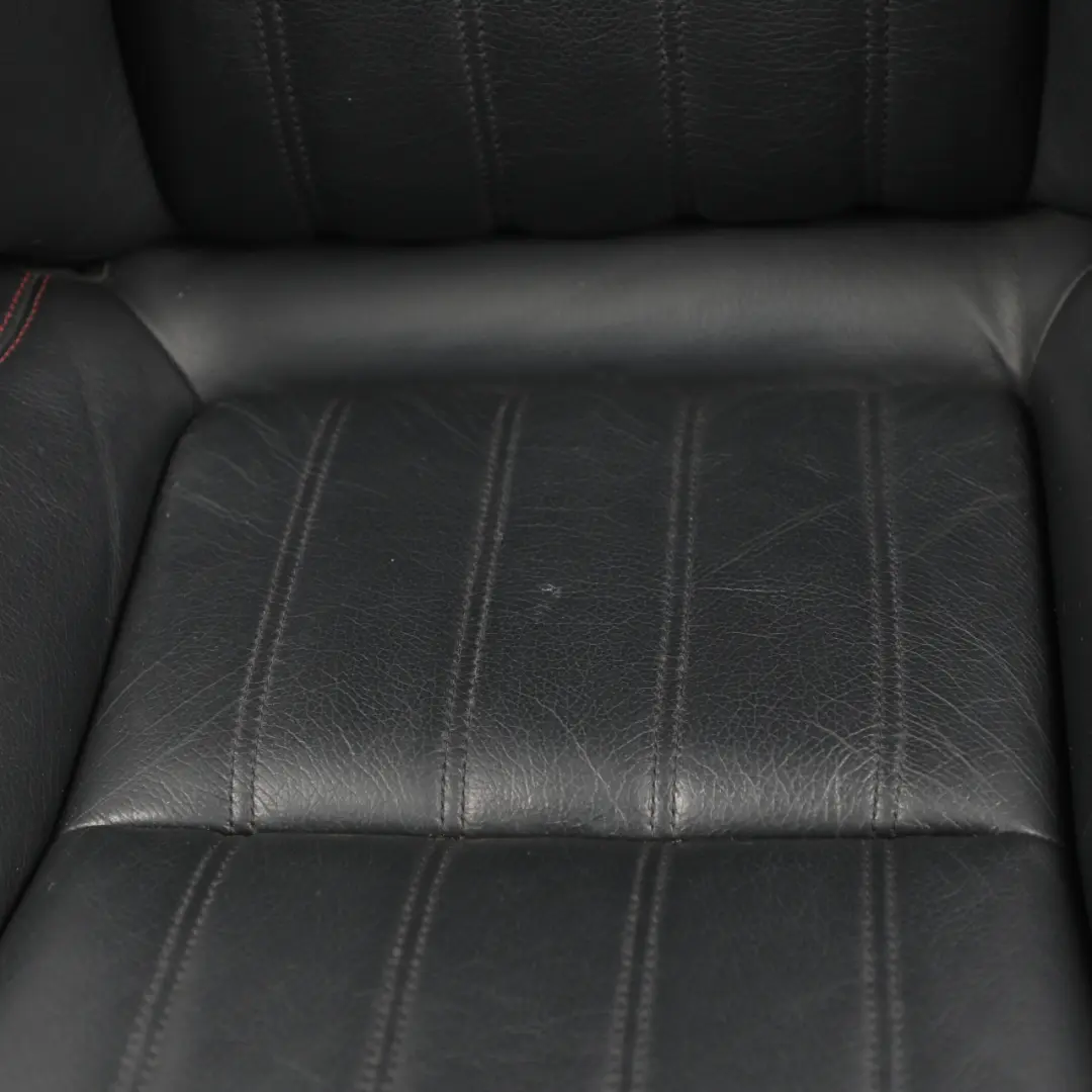 Front Seat Heated Ventilated Right O/S Leather Black Red to Mercedes SLK R172 with Part number A1729103601 Mercedes SLK R172 Front Seat Heated Ventilated Right O/S Leather Black Red - SKU A1729103601-2 - Part number A1729103601