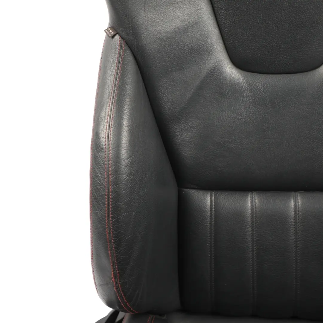 Mercedes SLK R172 Front Seat Heated Ventilated Right O/S Leather Black Red - SKU A1729103601-2 - Part number A1729103601