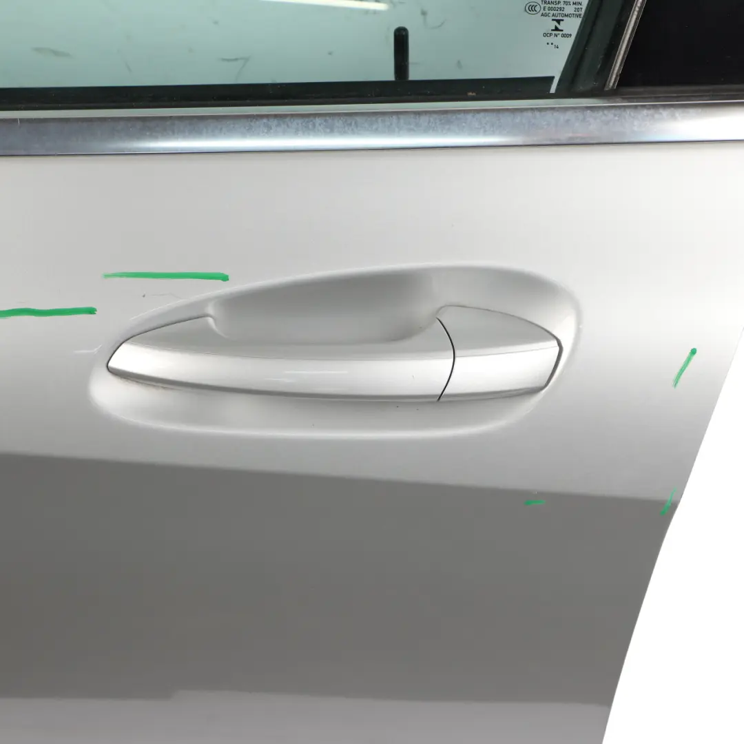 Mercedes W176 Door Front Left N/S A-Class Polar Silver Metallic - 761 - SKU A1767200105-PLS - Part number A1767200105