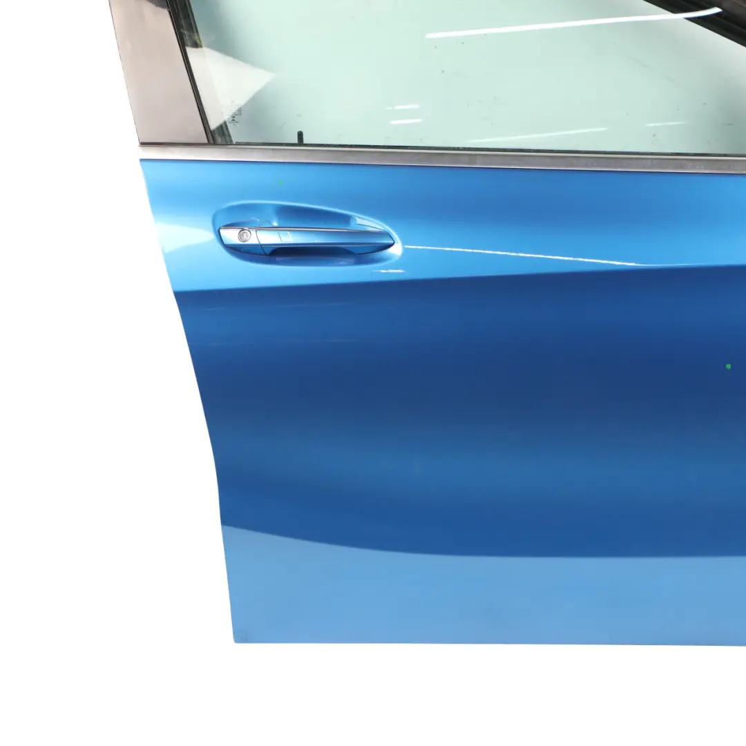 Mercedes W176 Door Front Right A-Class South Seas Blue Metallic - 162 - SKU A1767200205-SSB - Part number A1767200205
