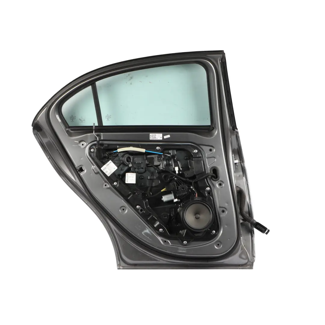 Mercedes W176 Door Rear Left N/S A-Class Mountain Grey Metallic - 787 - SKU A1767300105-MG1 - Part number A1767300105