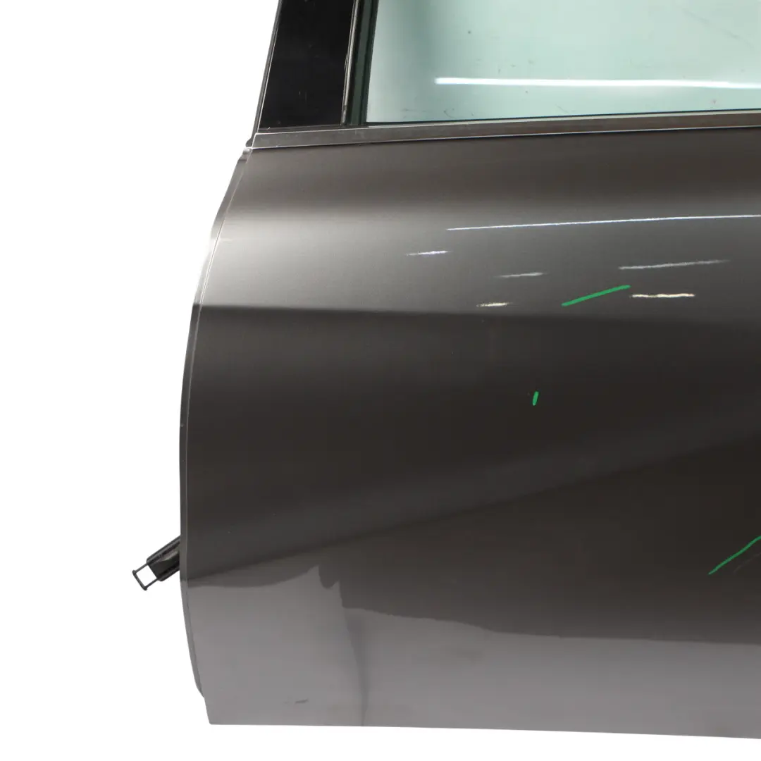 Door Rear Left N/S A-Class Mountain Grey Metallic - 787 to Mercedes W176 with Part number A1767300105 Mercedes W176 Door Rear Left N/S A-Class Mountain Grey Metallic - 787 - SKU A1767300105-MG1 - Part number A1767300105