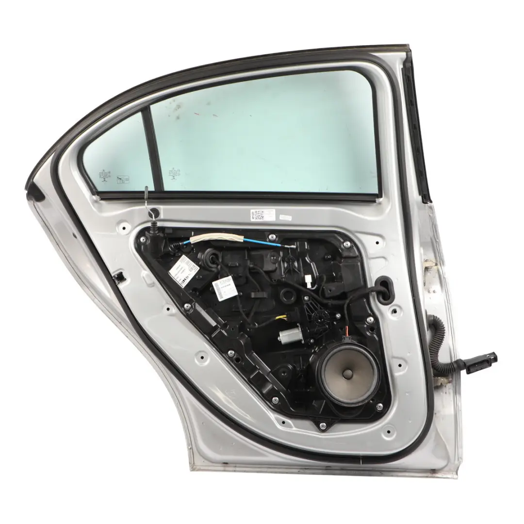 Mercedes W176 Door Rear Left N/S A-Class Polar Silver Metallic - 761 - SKU A1767300105-PLS - Part number A1767300105