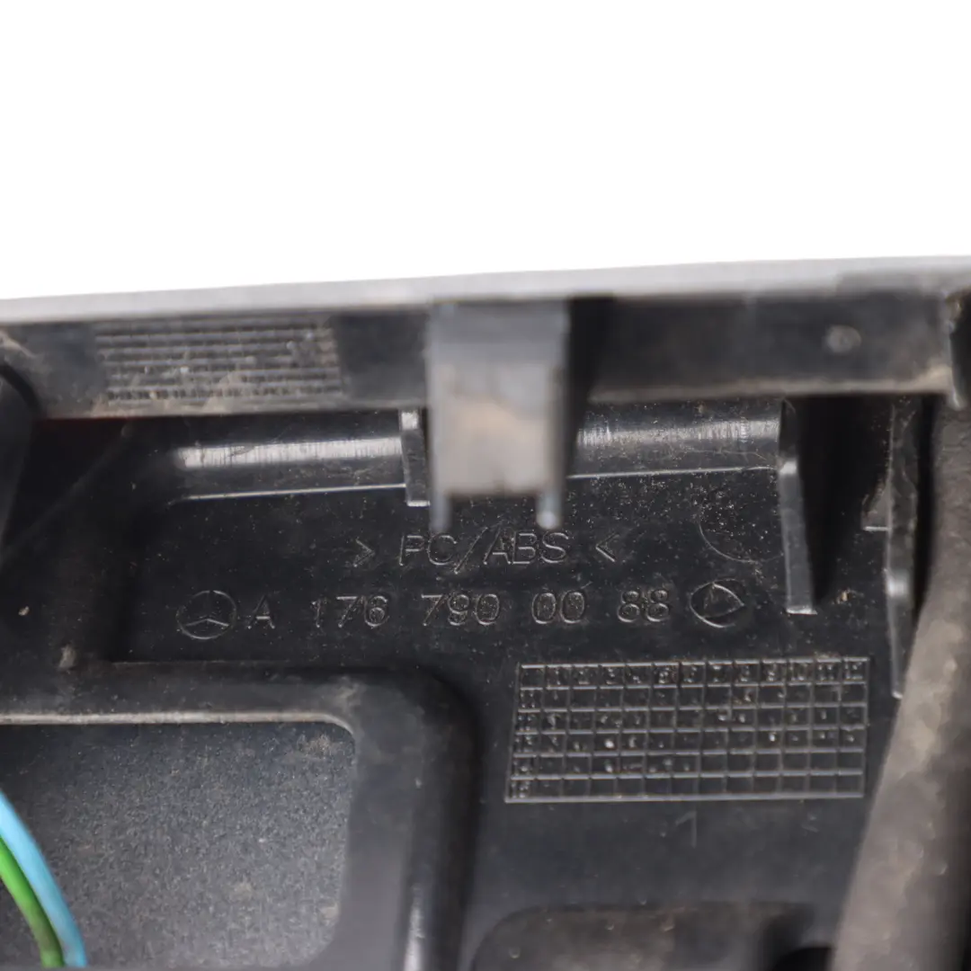 Boot Tailgate Trunk Lid Spoiler Panel Polar Silver Metallic - 761 to Mercedes W176 with Part number A1767900488 Mercedes W176 Boot Tailgate Trunk Lid Spoiler Panel Polar Silver Metallic - 761 - SKU A1767900488-PLS - Part number A1767900488