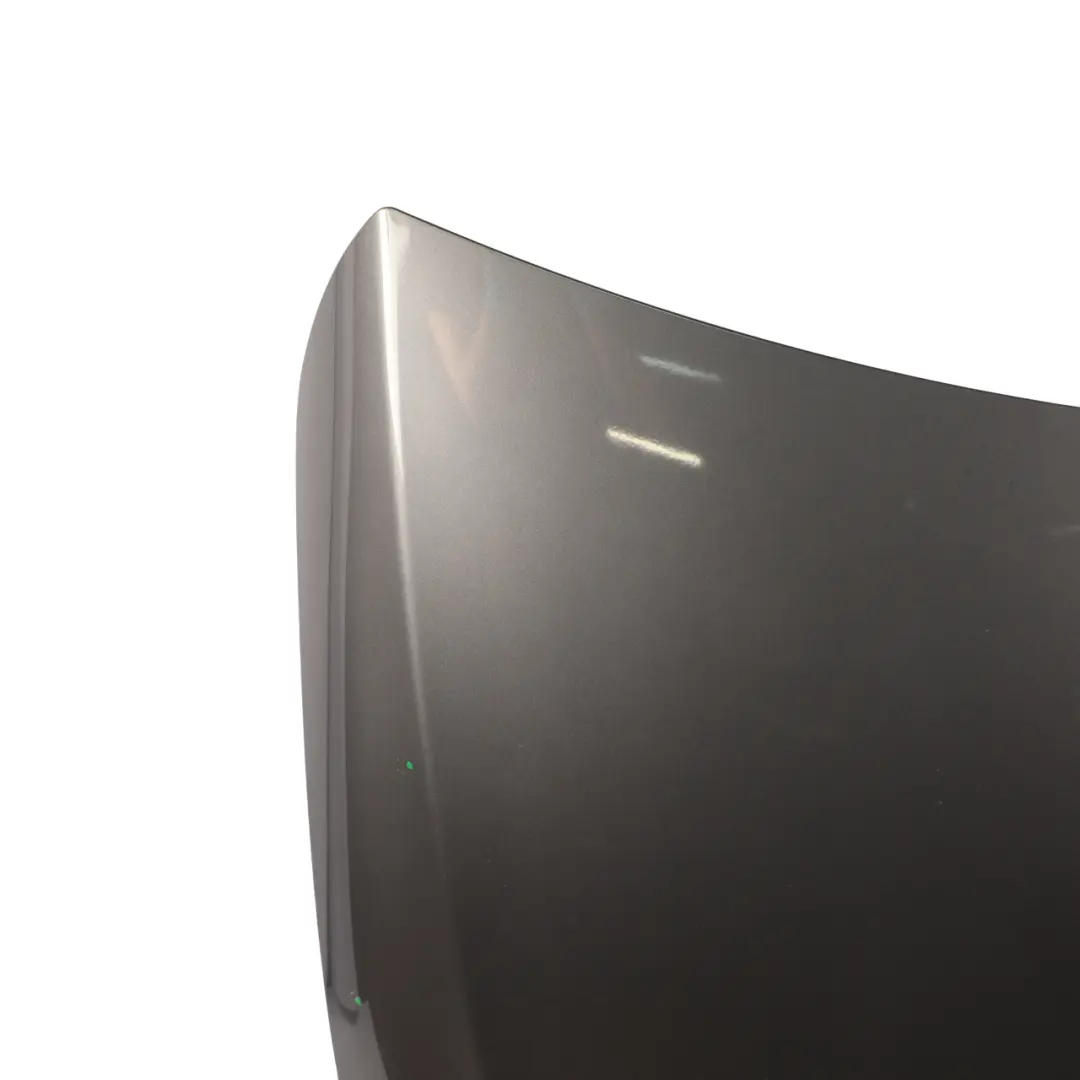 Hood Bonnet Trim Panel Cover Mountain Grey Metallic - 787 to Mercedes W176 with Part number A1768800057 Mercedes W176 Hood Bonnet Trim Panel Cover Mountain Grey Metallic - 787 - SKU A1768800057-MG - Part number A1768800057