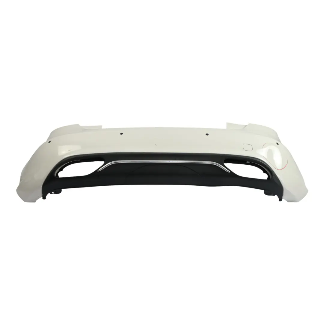 Mercedes W176 Zderzak Tylny Osłona Calcite White Biały - 650 - SKU A1768807040-CW - Numer Części A1768807040