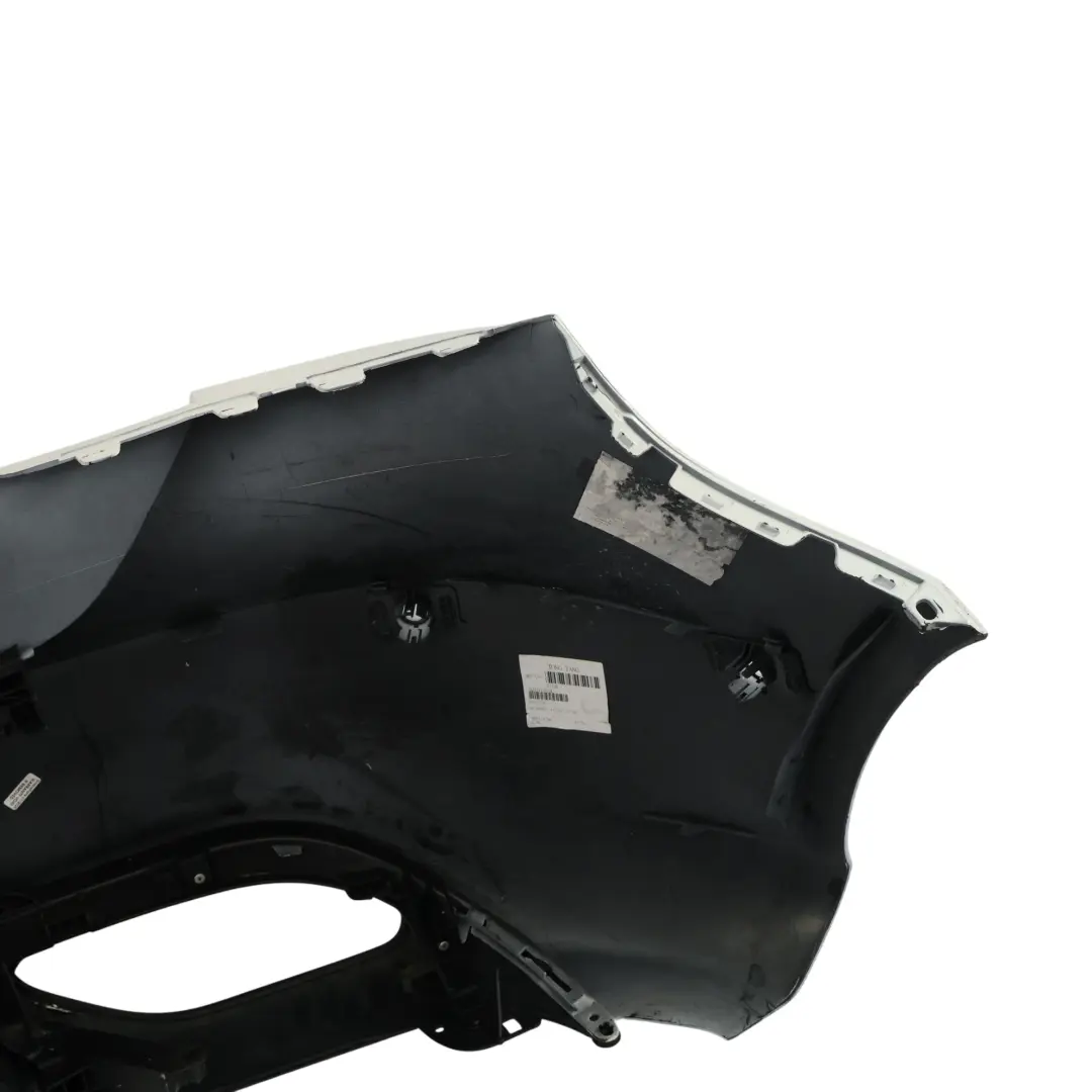 Bumper Rear Trim Panel Covering Calcite White - 650 to Mercedes W176 with Part number A1768807040 Mercedes W176 Bumper Rear Trim Panel Covering Calcite White - 650 - SKU A1768807040-CW - Part number A1768807040