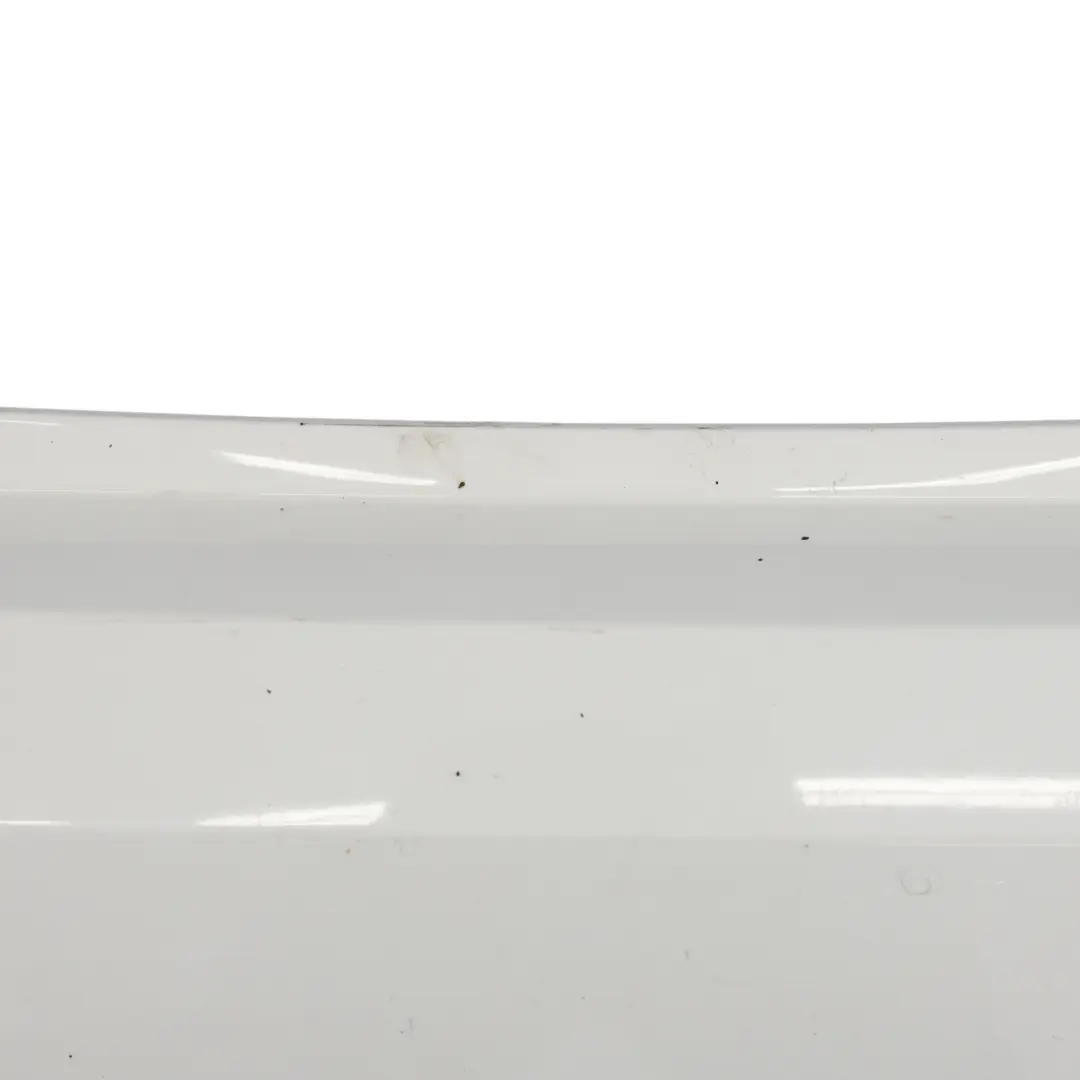 Bumper Rear Trim Panel Covering Calcite White - 650 to Mercedes W176 with Part number A1768807040 Mercedes W176 Bumper Rear Trim Panel Covering Calcite White - 650 - SKU A1768807040-CW - Part number A1768807040