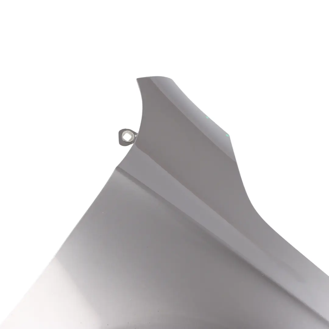 Wing Fender Panel Front Right O/S Side Trim Cover Mountain Grey to Mercedes W176 with Part number A1768810201 Mercedes W176 Wing Fender Panel Front Right O/S Side Trim Cover Mountain Grey - SKU A1768810201-MG - Part number A1768810201