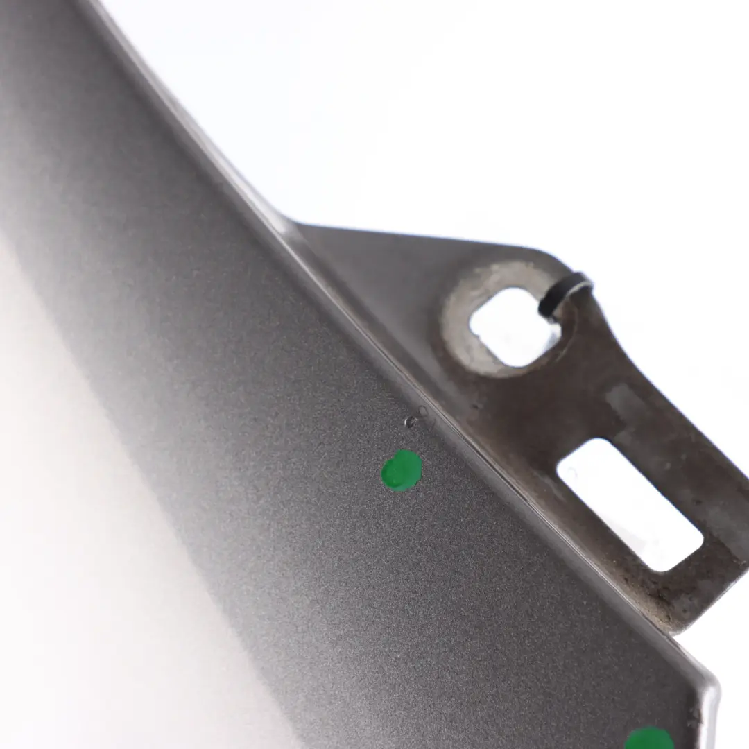 Wing Fender Panel Front Right O/S Side Trim Cover Mountain Grey to Mercedes W176 with Part number A1768810201 Mercedes W176 Wing Fender Panel Front Right O/S Side Trim Cover Mountain Grey - SKU A1768810201-MG - Part number A1768810201