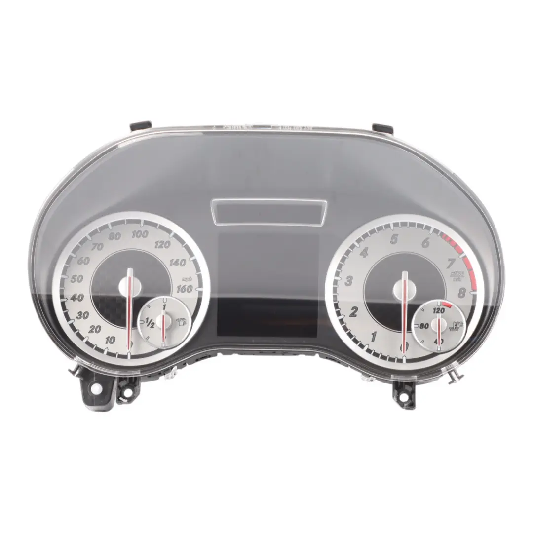 Instrument Cluster MPH Spedometer RPM Gauges Manual to Mercedes W176 with Part number A1769009001 Mercedes W176 Instrument Cluster MPH Spedometer RPM Gauges Manual - SKU A1769009001 - Part number A1769009001