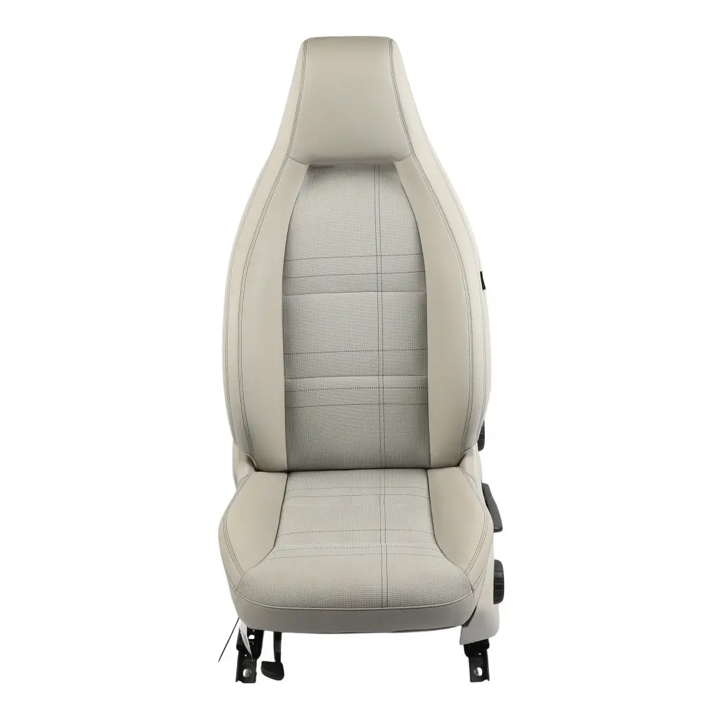 Mercedes W176 Sedile anteriore sportivo sinistro pelle / tessuto