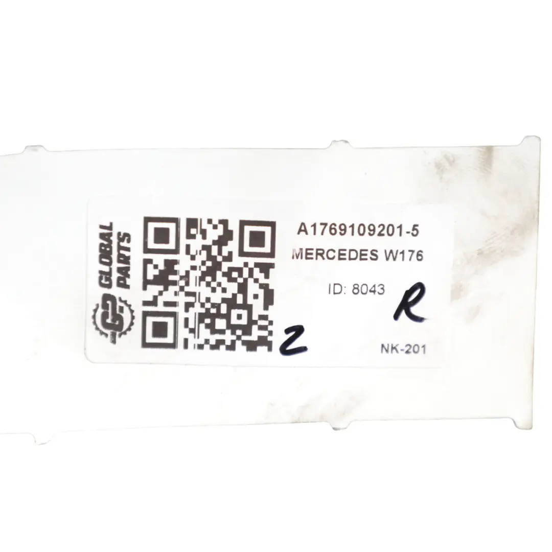 Front Seat Memory Heated Fabric Imitation Leather Black Right O/S to Mercedes W176 with Part number A1769109201 Mercedes W176 Front Seat Memory Heated Fabric Imitation Leather Black Right O/S - SKU A1769109201-5 - Part number A1769109201