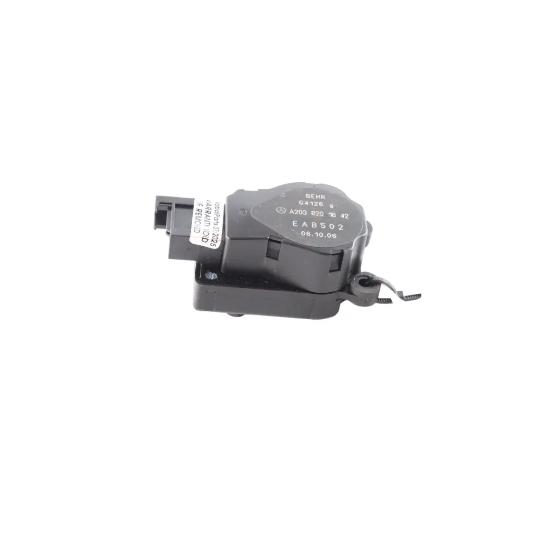 Klappenstell Motor Mercedes W163 W203 W211 BEHR Heizungsmotor für mit Teilenummer A2038201642 Klappenstell Motor Mercedes W163 W203 W211 BEHR Heizungsmotor - SKU A2038201642 - Teilenummer A2038201642