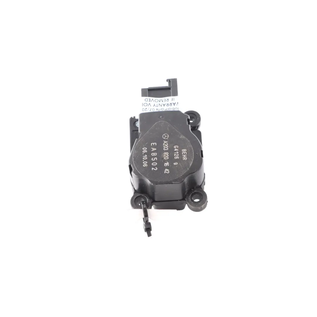 Mercedes W163 W203 W211 Silniczek Nagrzewnicy BEHR - SKU A2038201642 - Numer Części A2038201642