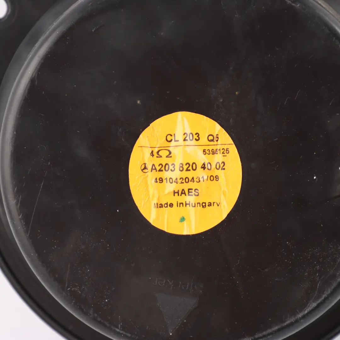Door Loud Speaker Tweeter Left Right N/O/S to Mercedes CL203 Rear with Part number A2038204002 Mercedes CL203 Rear Door Loud Speaker Tweeter Left Right N/O/S - SKU A2038204002-2 - Part number A2038204002