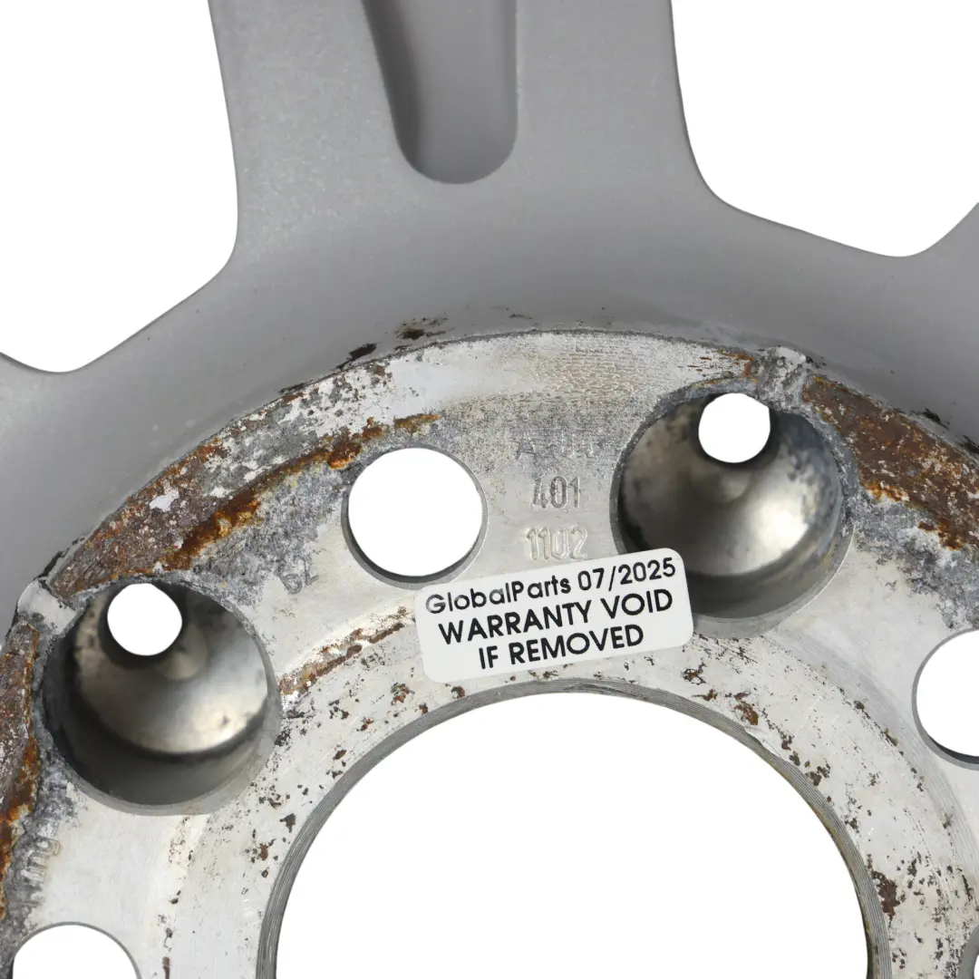 Mercedes W204 Wheel Rim Silver Alloy 16" 7 Hole ET:43 7J - SKU A2044011102-2 - Part number A2044011102