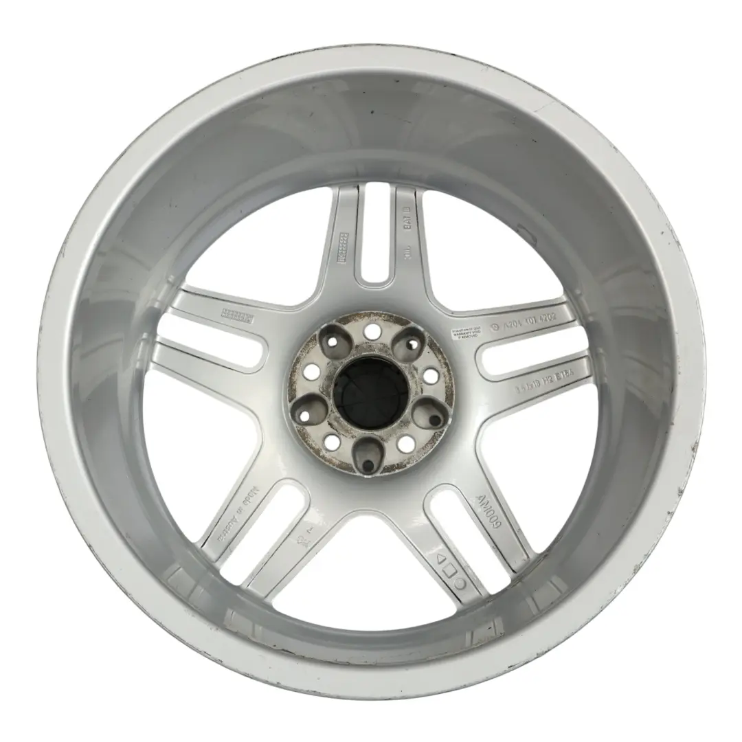 Mercedes W204 AMG Rear Silver Alloy Wheel Rim 18" 8,5J ET:54 - SKU A2044014202-1 - Part number A2044014202