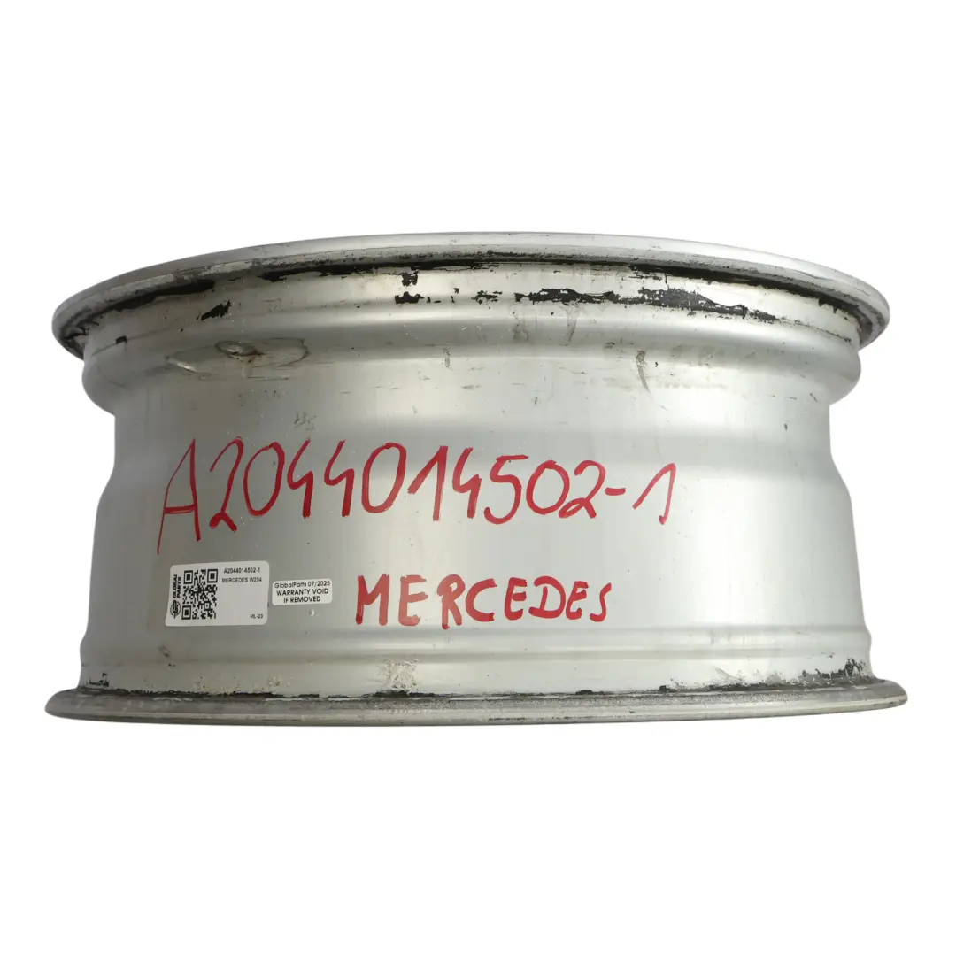 Mercedes W204 AMG 6 Double-Spoke Alloy Wheel Rim 17" ET:47 7,5J - SKU A2044014502-1 - Part number A2044014502