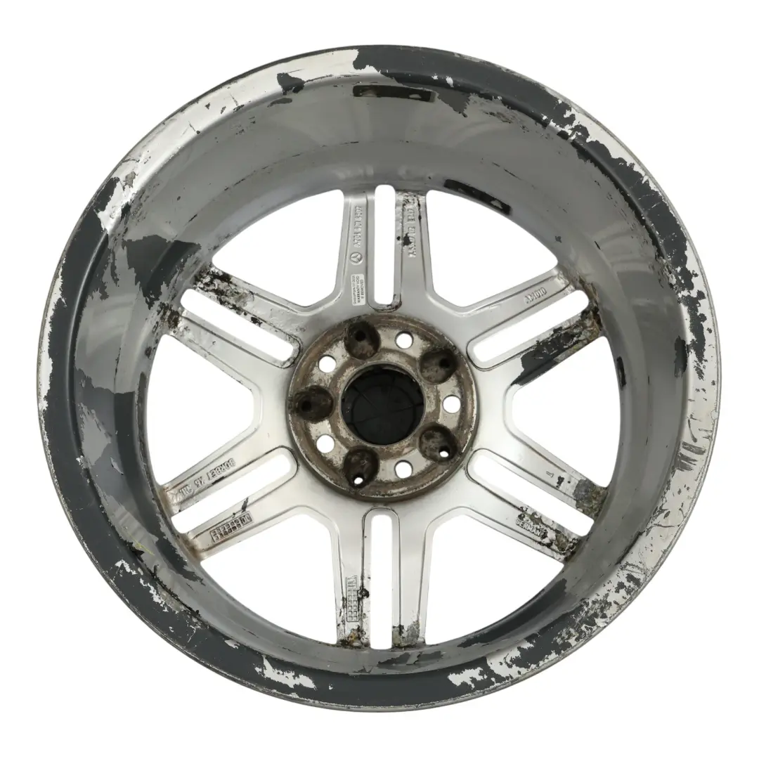 Double-Spoke Alloy Wheel Rim 17" ET:47 7,5J to Mercedes W204 AMG 6 with Part number A2044014502 Mercedes W204 AMG 6 Double-Spoke Alloy Wheel Rim 17" ET:47 7,5J - SKU A2044014502-1 - Part number A2044014502