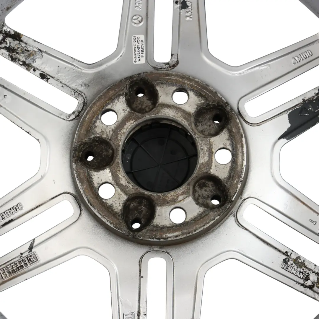 Cerchi in lega a due razze 17" ET:47 7,5J per Mercedes W204 AMG 6 con numero di parte A2044014502 Mercedes W204 AMG 6 Cerchi in lega a due razze 17" ET:47 7,5J - SKU A2044014502-1 - Numero di parte A2044014502