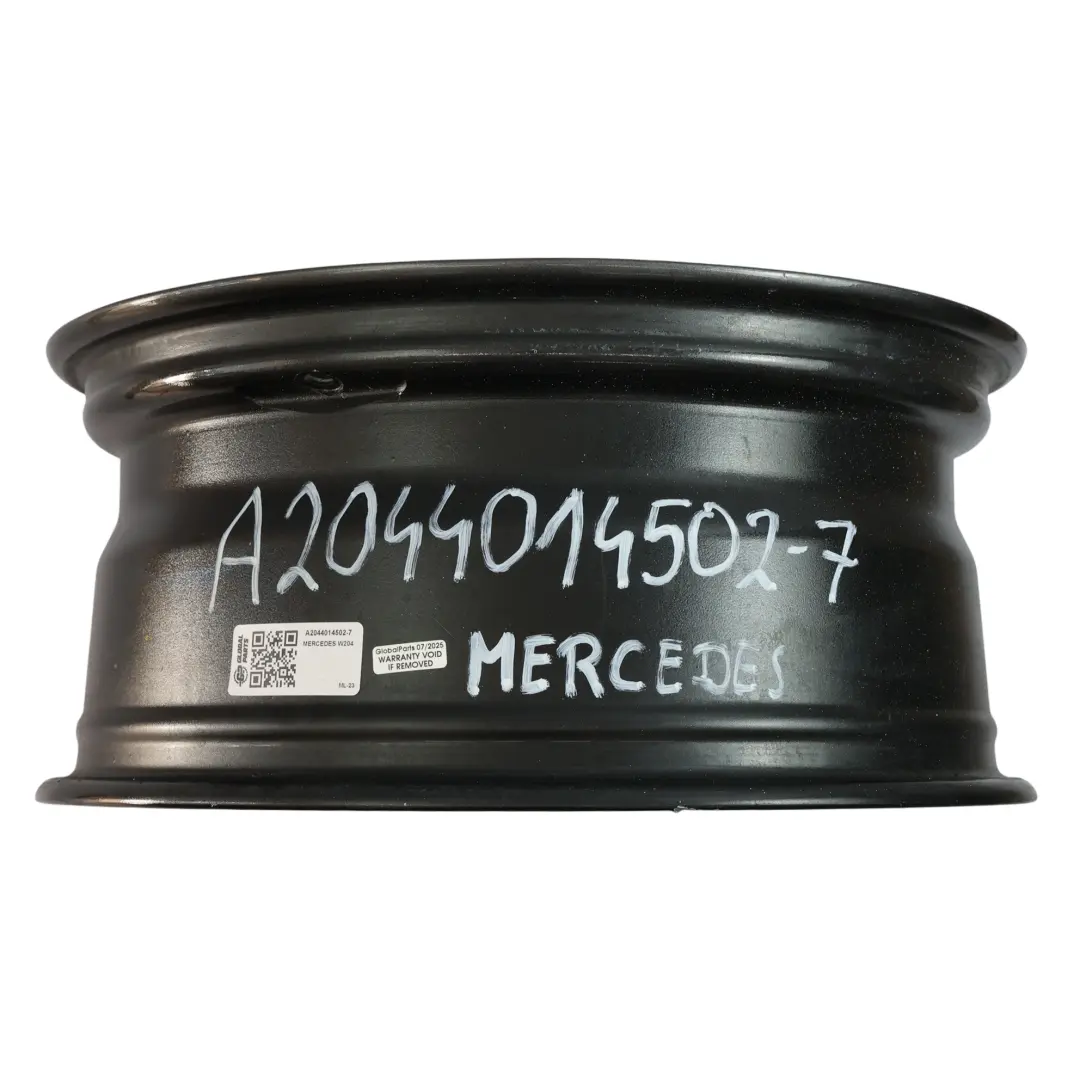 Mercedes W204 AMG Grey Alloy Wheel Rim 17" 6 Double-Spoke ET:47 7,5J - SKU A2044014502-7 - Part number A2044014502