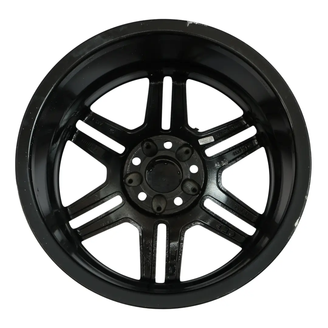  Llanta aleación gris Mercedes W204 AMG 17" 6 radios dobles 7,5J - SKU A2044014502-7 - Número de pieza A2044014502