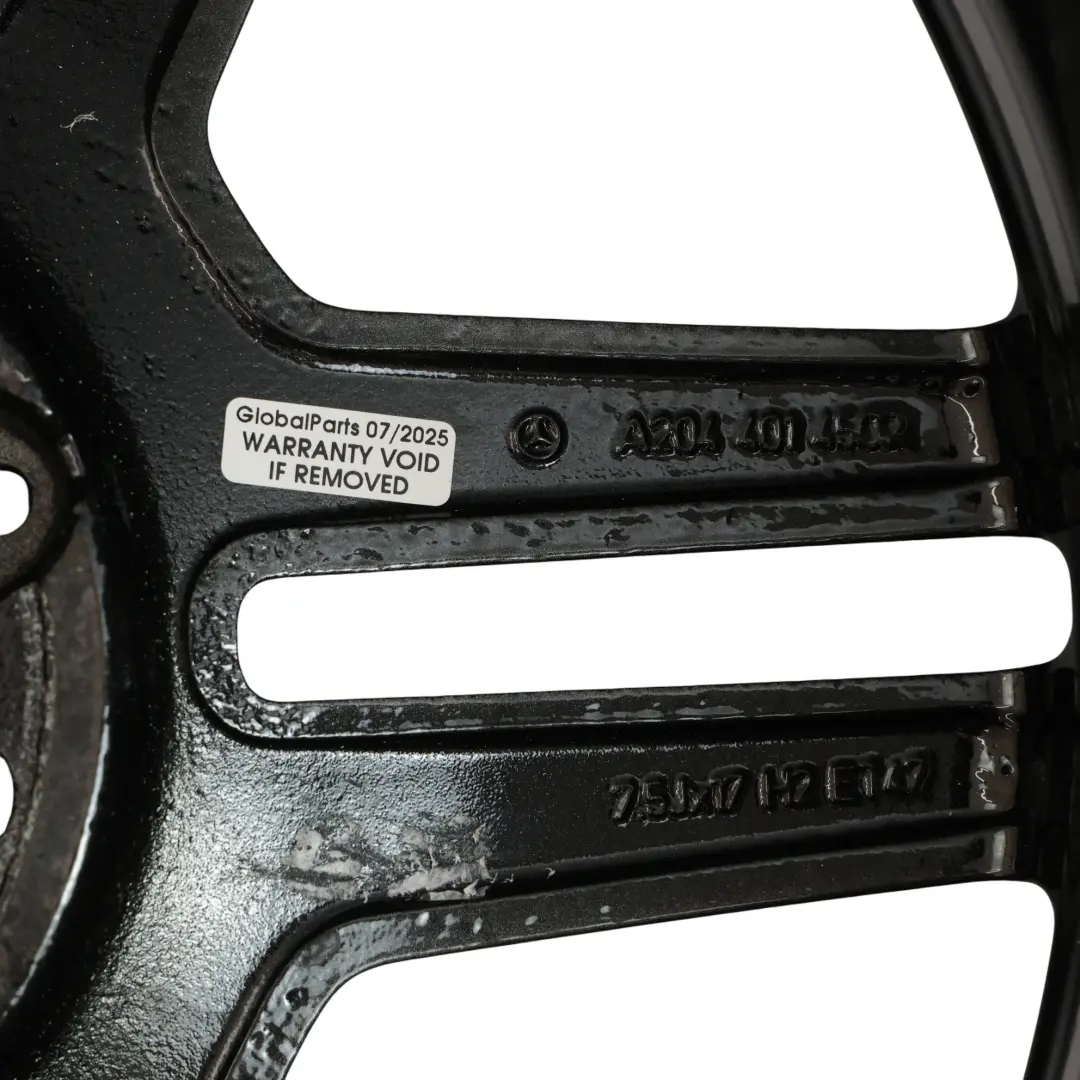 Leicht Metall Felge Grau 17" ET:47 7,5J für Mercedes W204 AMG mit Teilenummer A2044014502 Mercedes W204 AMG Leicht Metall Felge Grau 17" ET:47 7,5J - SKU A2044014502-7 - Teilenummer A2044014502