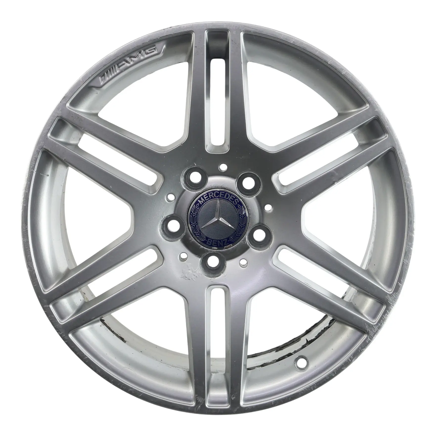 Mercedes C-Klasse W204 AMG Silber Alufelge Alu Felge 17" ET:58 8,5J A2044014602