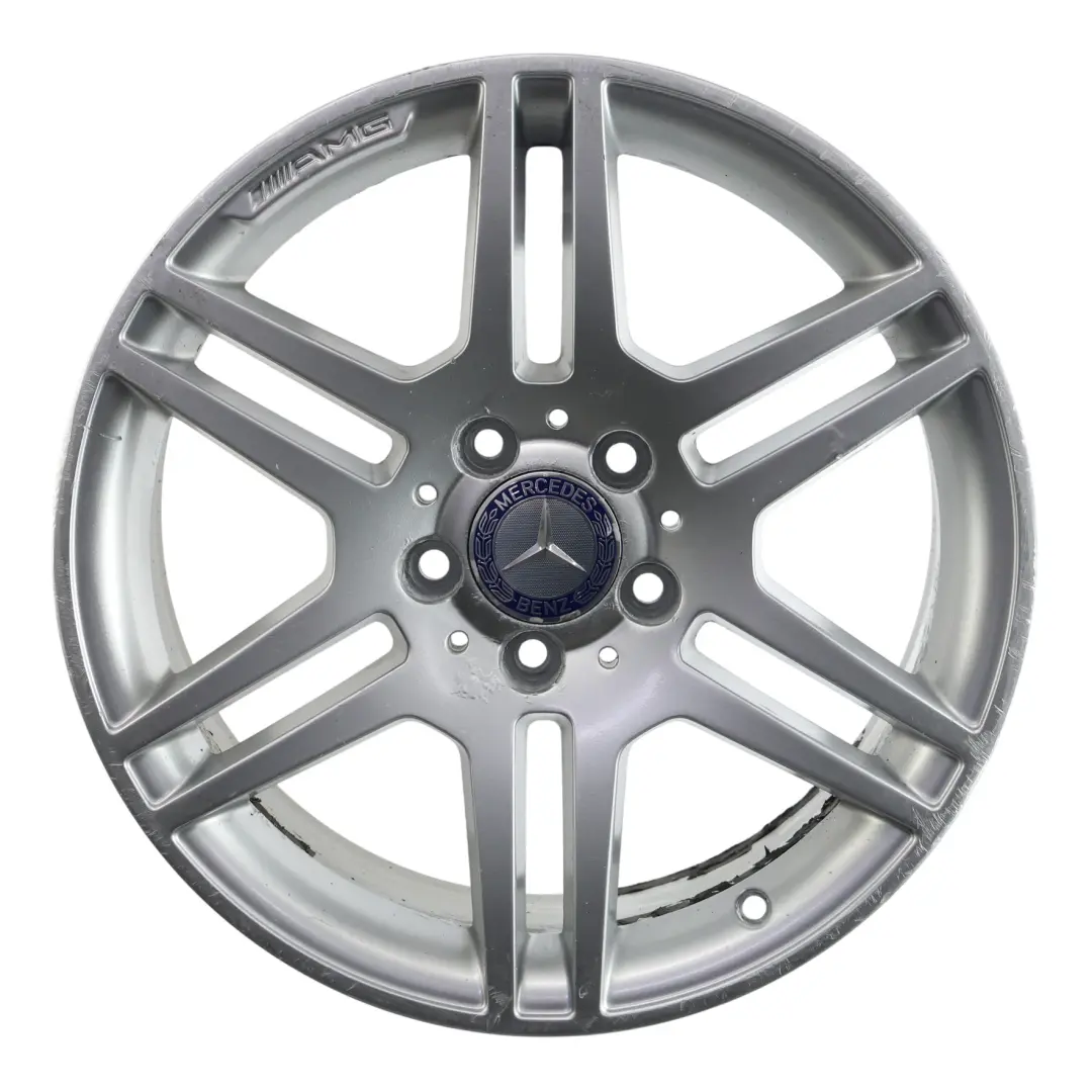 Mercedes W204 AMG 6 Double-Spoke Alloy Wheel Rim 17" ET:58 8,5J - SKU A2044014602-1 - Part number A2044014602