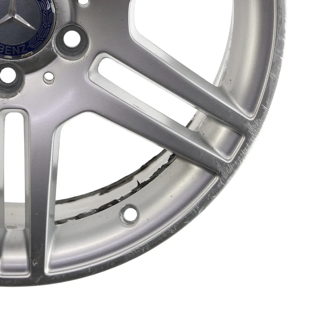 Double-Spoke Alloy Wheel Rim 17" ET:58 8,5J to Mercedes W204 AMG 6 with Part number A2044014602 Mercedes W204 AMG 6 Double-Spoke Alloy Wheel Rim 17" ET:58 8,5J - SKU A2044014602-1 - Part number A2044014602