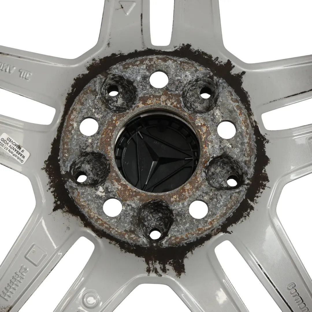 Mercedes W204 AMG Silver Alloy Wheel Rim 17" ET:47 7,5J - SKU A2044019602-1 - Part number A2044019602