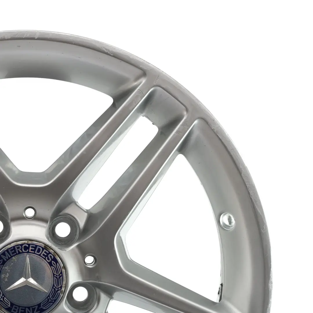  Llanta de aleación plateada Mercedes W204 AMG 17" ET:47 7,5J - SKU A2044019602-1 - Número de pieza A2044019602