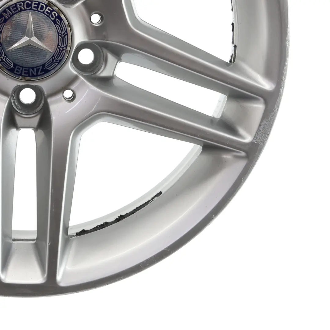  Llanta de aleación plateada Mercedes W204 AMG 17" ET:47 7,5J - SKU A2044019602-1 - Número de pieza A2044019602