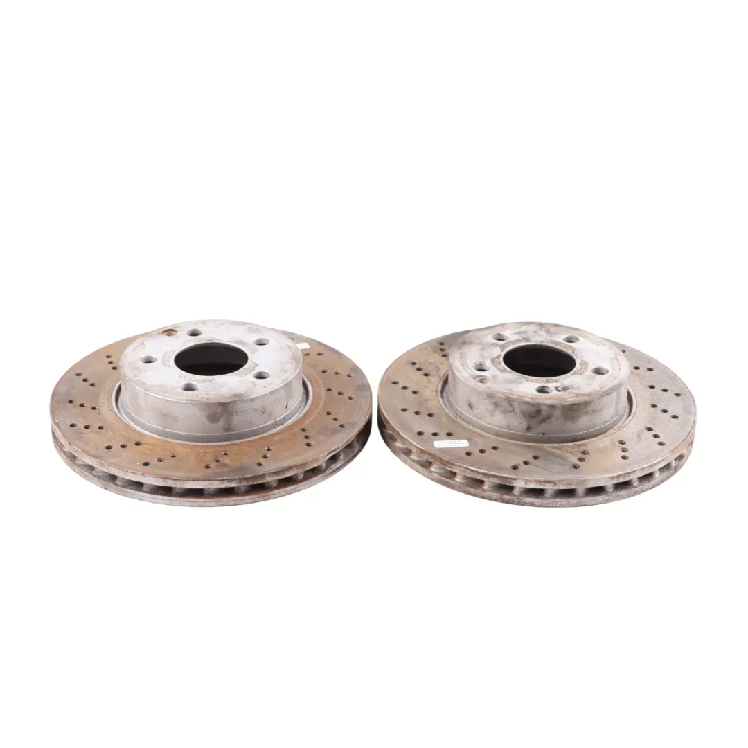 Mercedes W204 Brake Disc Set AMG Front Wheel Braking Unit Left Right N/O/S - SKU A2044213612-2 - Part number A2044213612