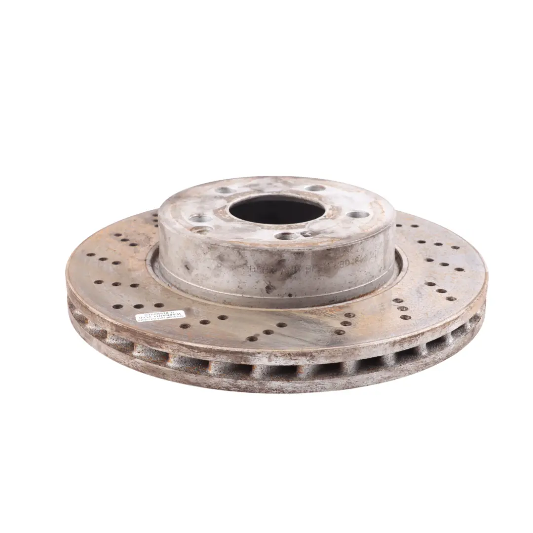 Set Discos Freno AMG Delantero Izquierdo Derecho para Mercedes W204 con número de pieza A2044213612 Mercedes W204 Set Discos Freno AMG Delantero Izquierdo Derecho - SKU A2044213612-2 - Número de pieza A2044213612