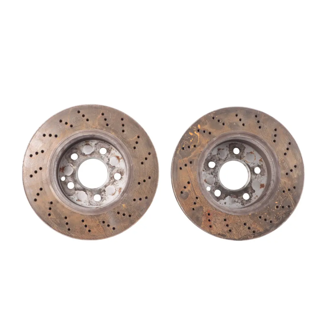 Mercedes W204 Set Discos Freno AMG Delantero Izquierdo Derecho - SKU A2044213612-2 - Número de pieza A2044213612