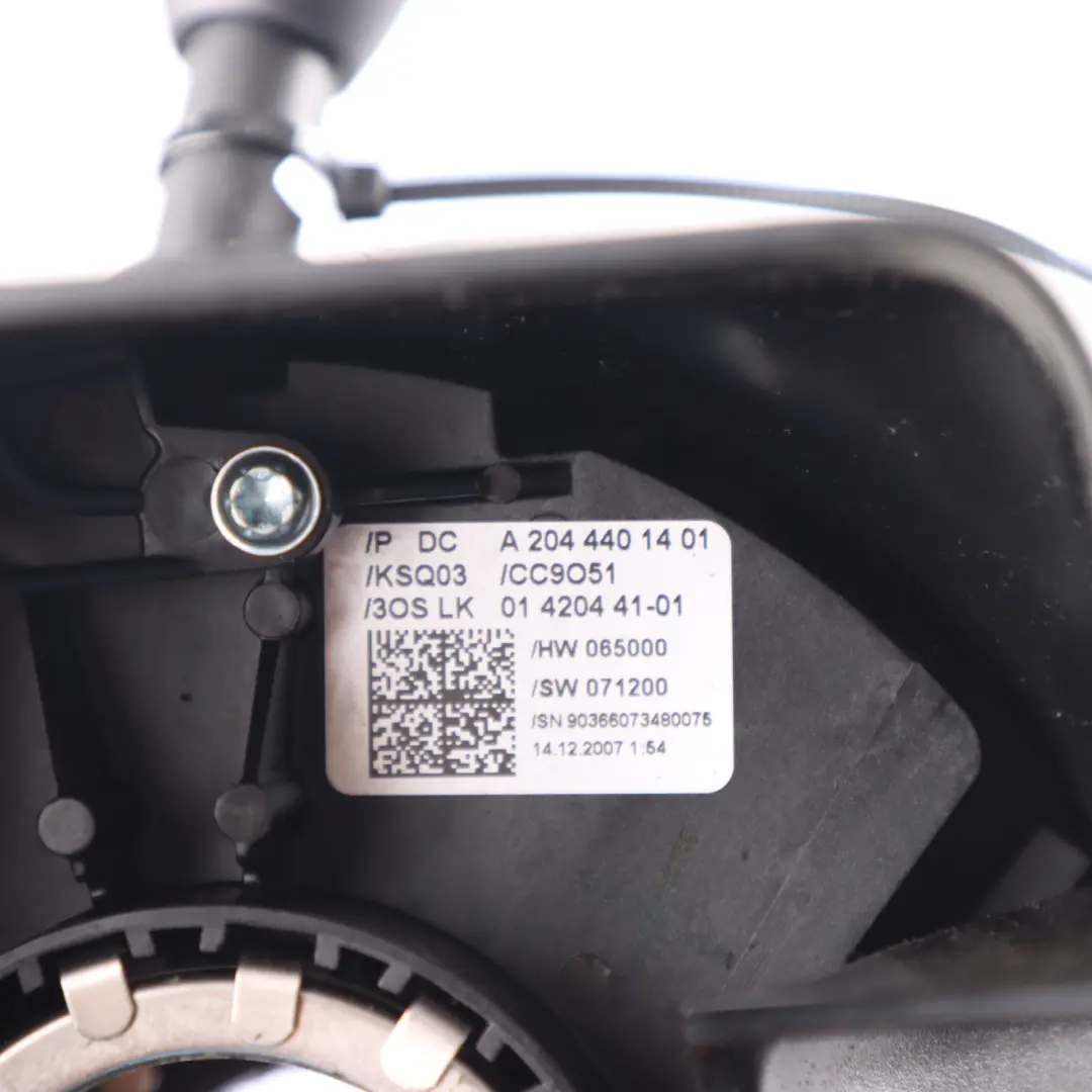 Steering Column Switch Cluster Wiper Stalk Slip Squib to Mercedes W204 with Part number A2044401401 Mercedes W204 Steering Column Switch Cluster Wiper Stalk Slip Squib - SKU A2044401401 - Part number A2044401401