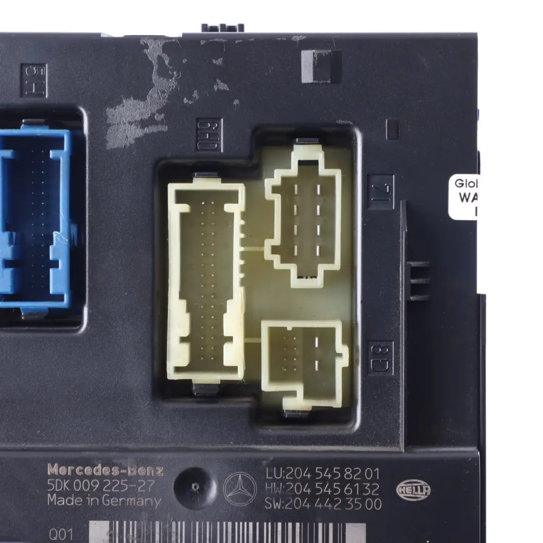 Fuse Box Relay SAM Control Unit Module to Mercedes W204 Rear with Part number A2045458201 Mercedes W204 Rear Fuse Box Relay SAM Control Unit Module - SKU A2045458201-1 - Part number A2045458201