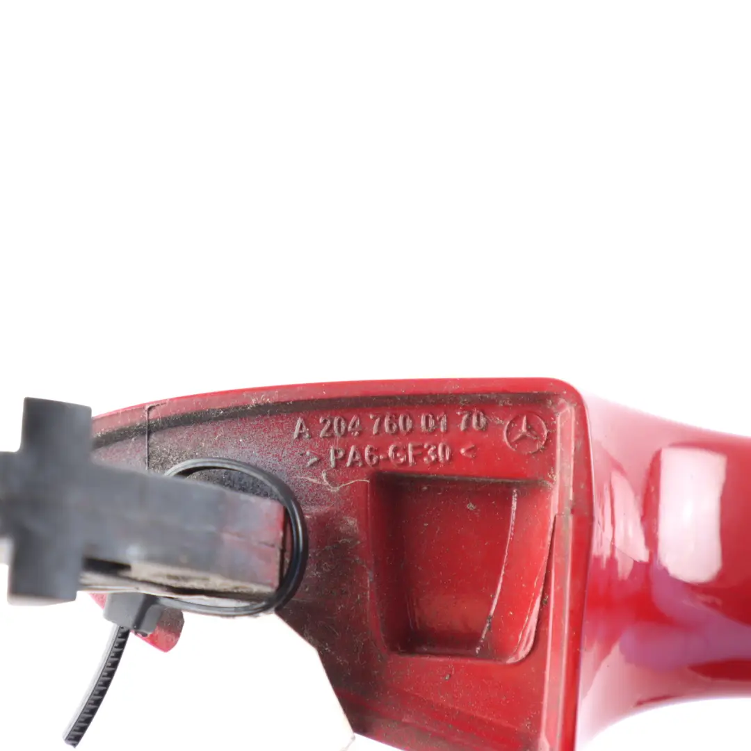 Türgriff Griff Rechts Außen Feuer Opal Rot - 590 für Mercedes W176 W204 mit Teilenummer A2047600270 Mercedes W176 W204 Türgriff Griff Rechts Außen Feuer Opal Rot - 590 - SKU A2047600270-FUP - Teilenummer A2047600270