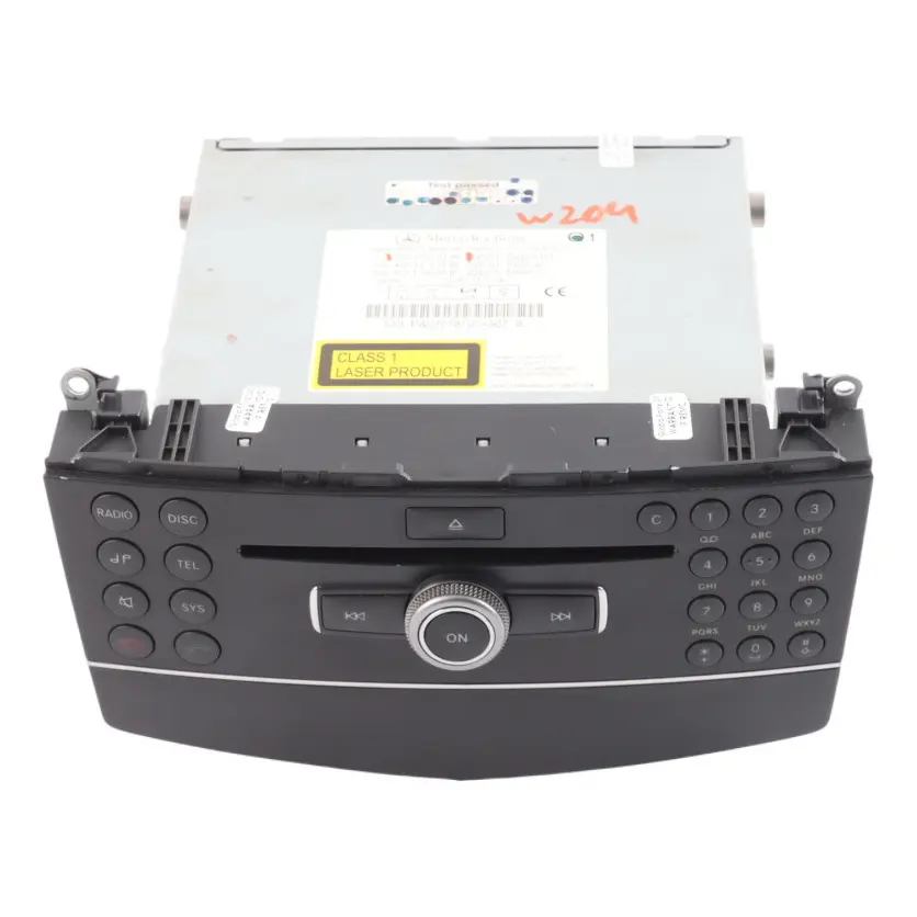 Radio Player COMAND Navi CD Head Unit to Mercedes W204 with Part number A2048700196 Mercedes W204 Radio Player COMAND Navi CD Head Unit - SKU A2048700196-4 - Part number A2048700196