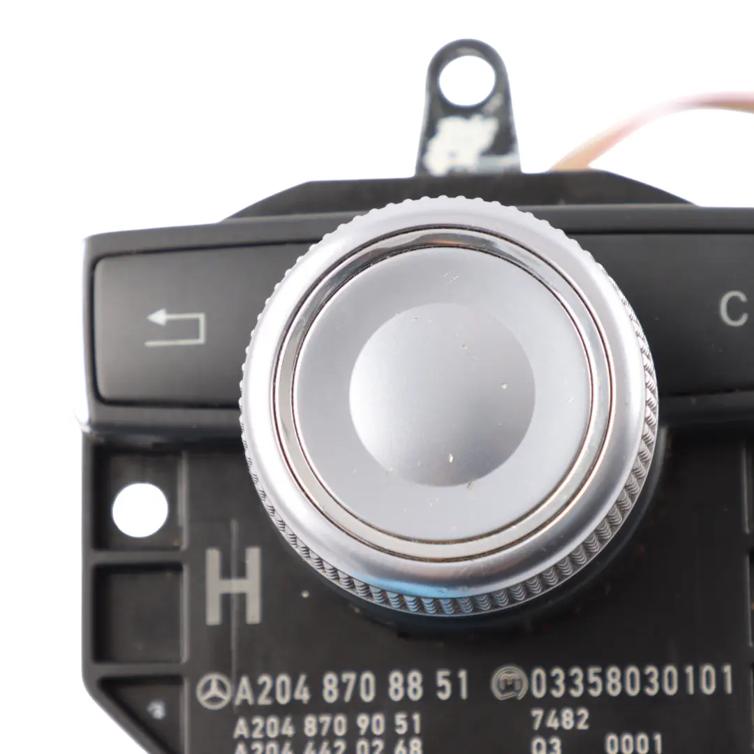 Mercedes W204 Navigation Switch Comand Control Panel Knob Button - SKU A2048708851 - Part number A2048708851