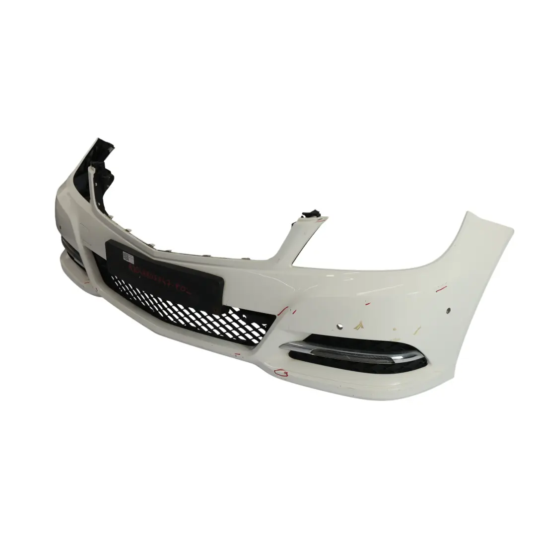 Mercedes W204 Front Bumper Sport Trim Panel Cover Polar White - 149 - SKU A2048805747-POL - Part number A2048805747