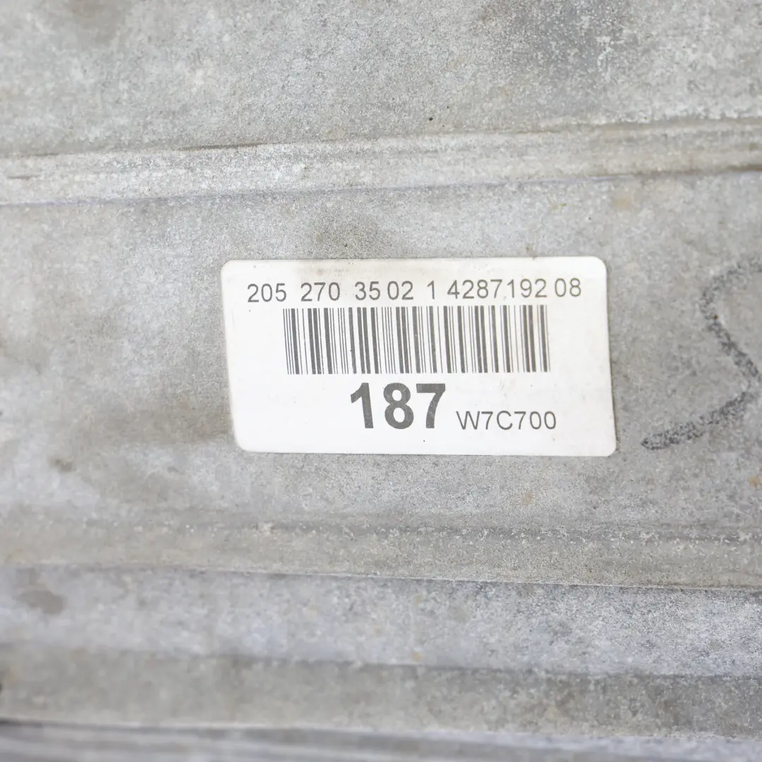 Mercedes W205 C200 Vitesses Automatique 722993 722.993 A2052703502 GARANTIE - SKU A2052704802-1 - Numéro de pièce A2052704802