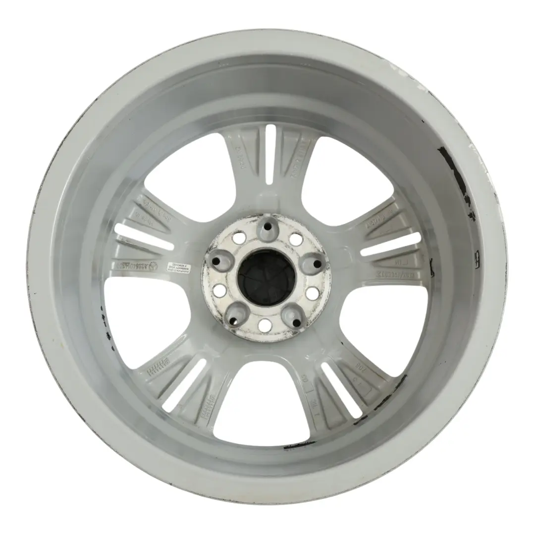 Mercedes W205 Silver Wheel Alloy Rim 5 Double Spoke 17" 7J ET:48,5 - SKU A2054014300-1 - Part number A2054014300