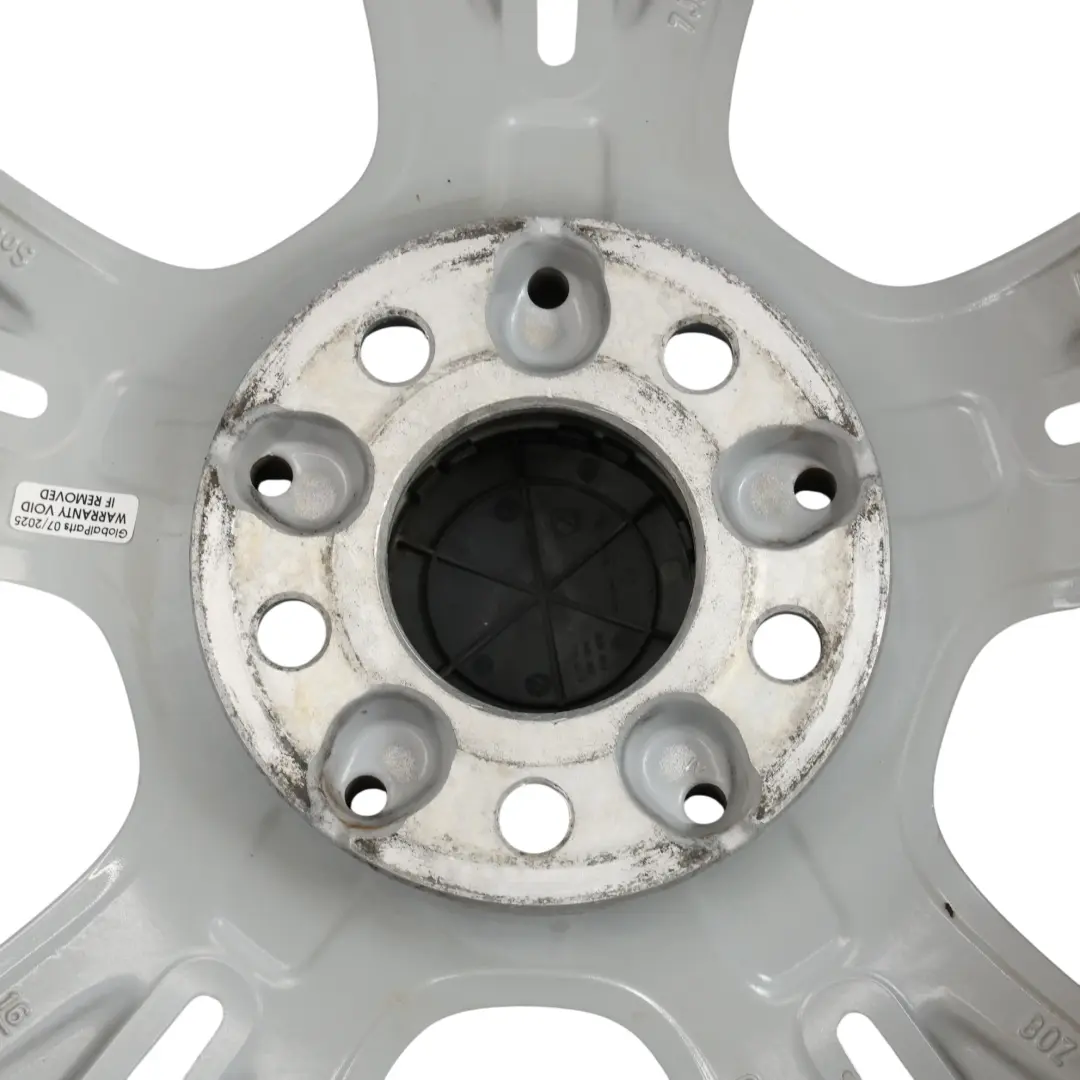 Mercedes W205 Silver Wheel Alloy Rim 5 Double Spoke 17" 7J ET:48,5 - SKU A2054014300-1 - Part number A2054014300