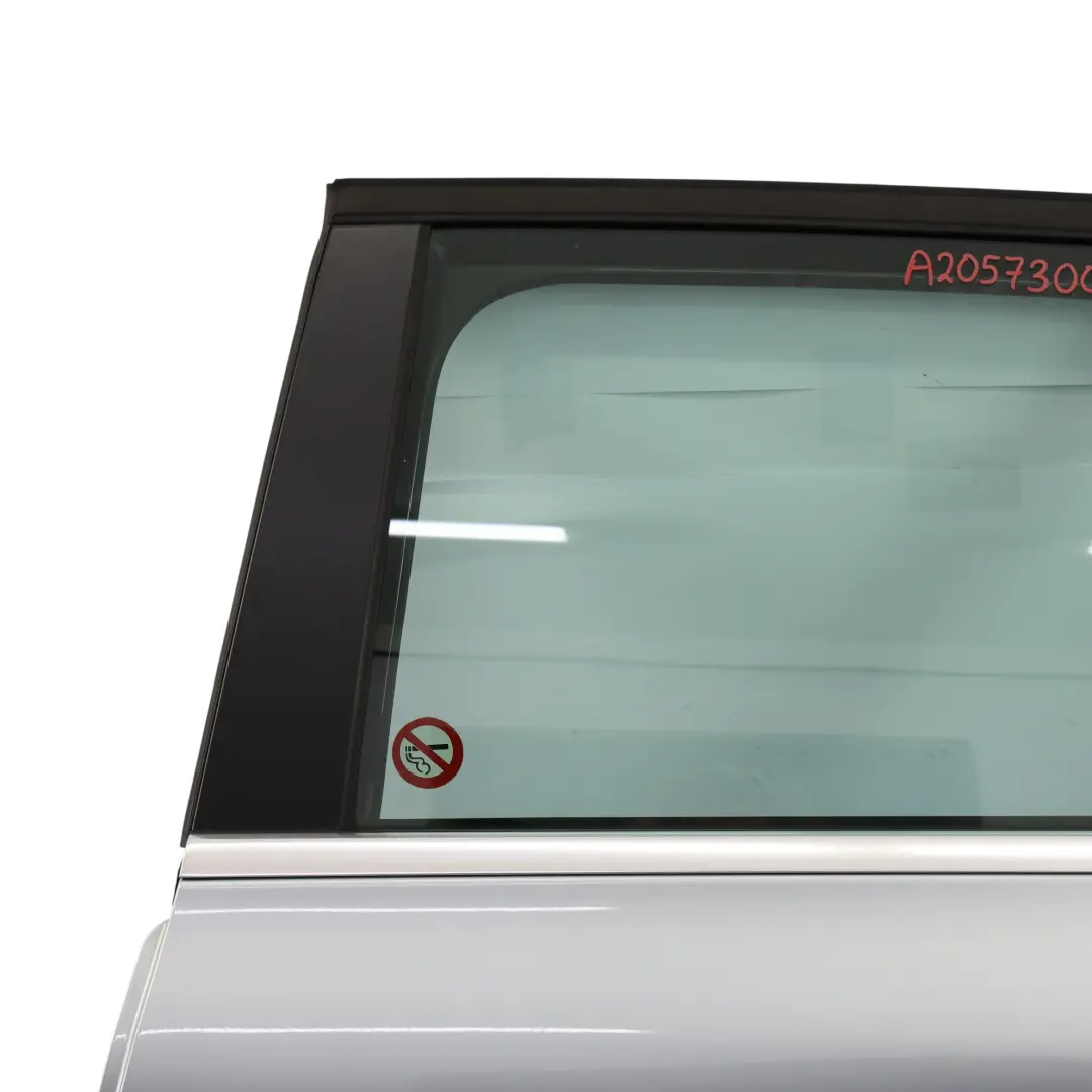 Door Rear Left N/S Diamond Silver Metallic - 988 to Mercedes S205 with Part number A2057300305 Mercedes S205 Door Rear Left N/S Diamond Silver Metallic - 988 - SKU A2057300305-DSI - Part number A2057300305