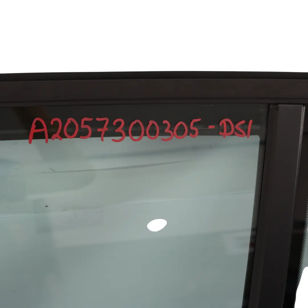 Mercedes S205 Door Rear Left N/S Diamond Silver Metallic - 988 - SKU A2057300305-DSI - Part number A2057300305