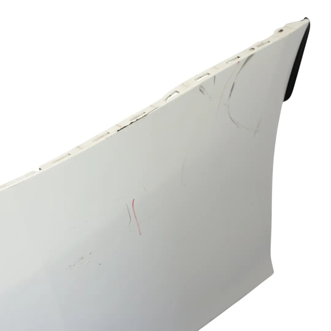 Mercedes W205 Bumper Rear Trim Panel Cover AMG Polar White - 149 - SKU A2058856038-POL1 - Part number A2058856038