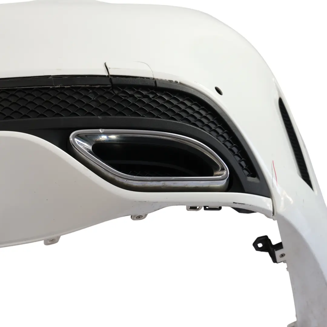 Mercedes W205 Bumper Rear Trim Panel Cover AMG Polar White - 149 - SKU A2058856038-POL1 - Part number A2058856038